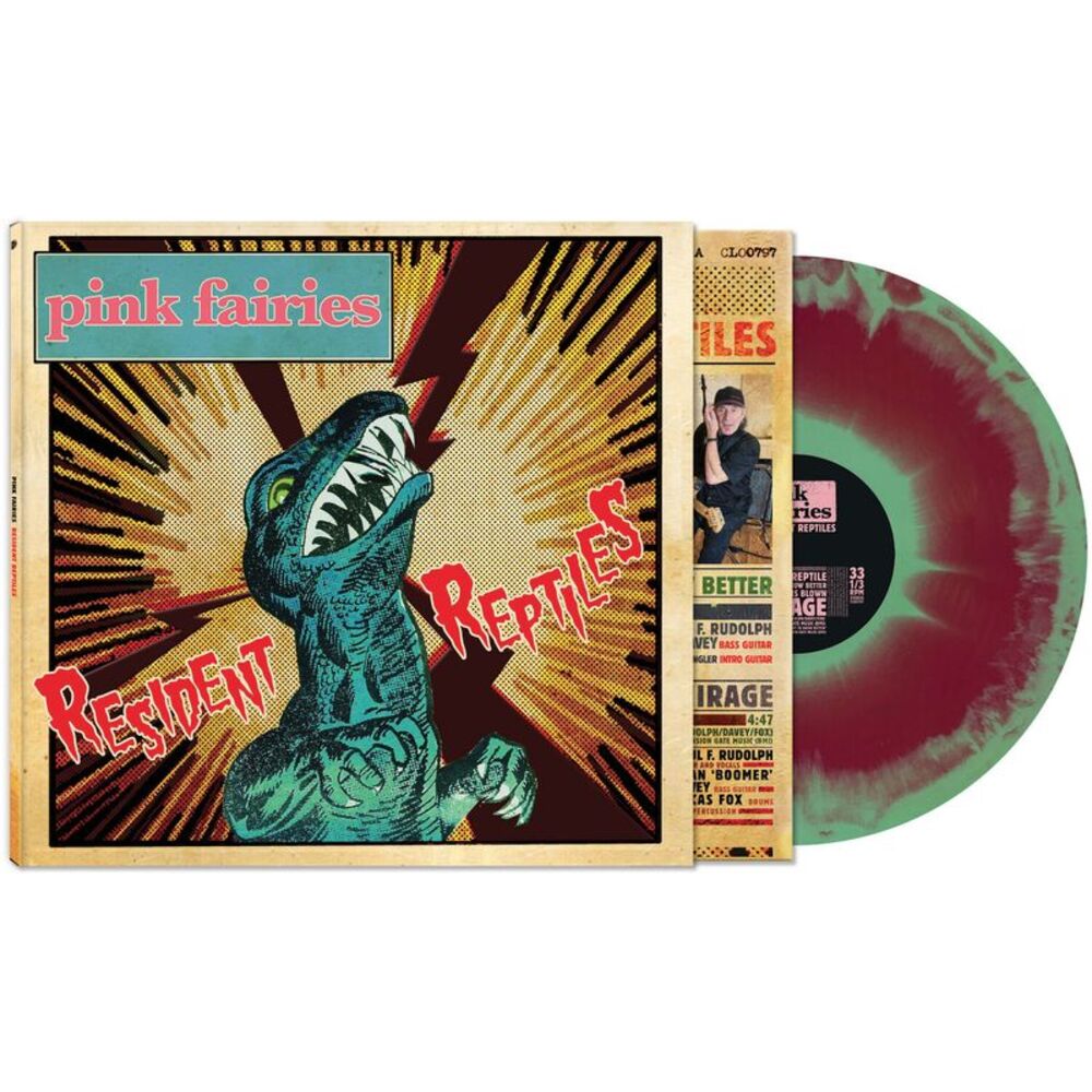 The Pink Fairies - Resident Reptiles  LP LP